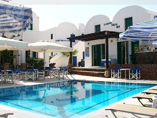 Beach Family hotels in Santorini Scorpios Kamari Greece